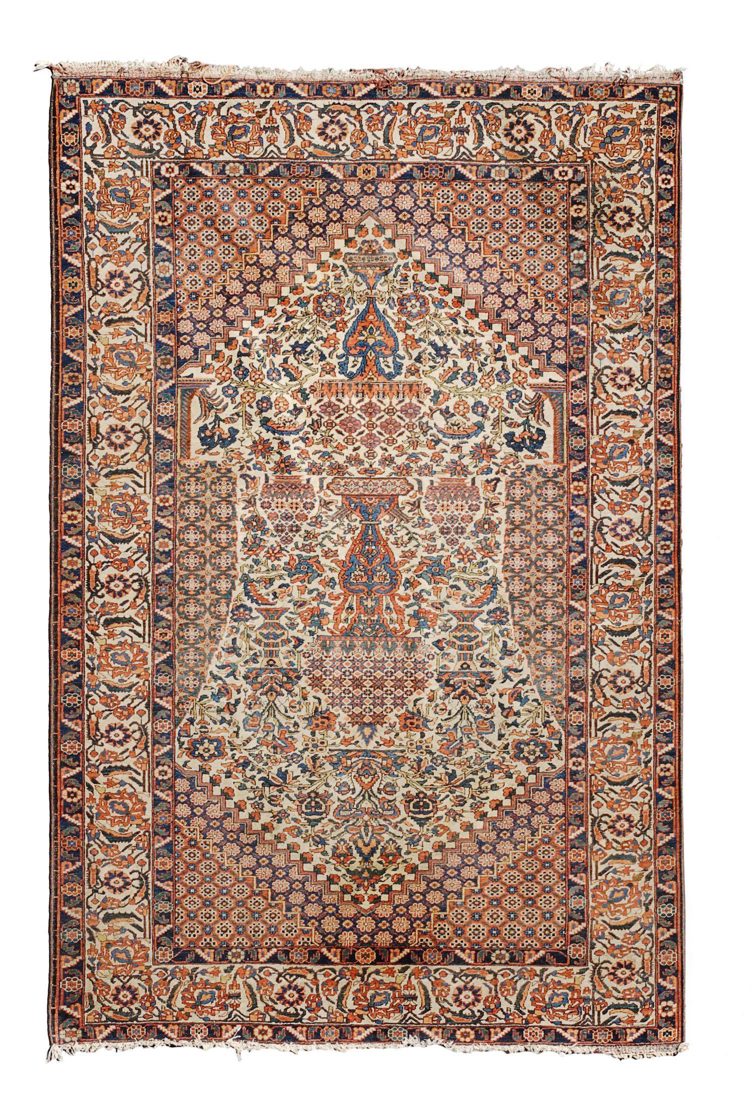 A Bakhtiari Wool Rug
