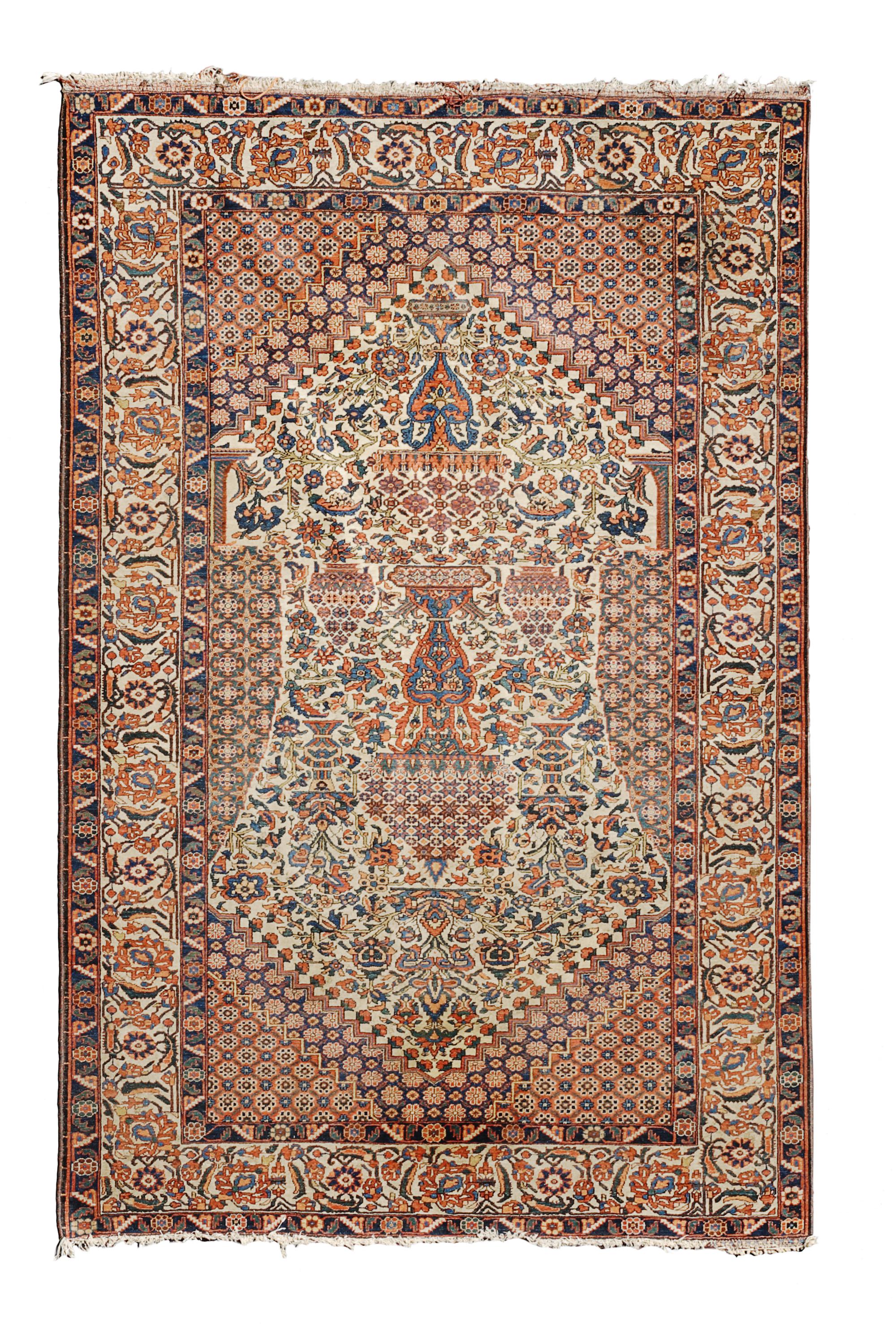 A Bakhtiari Wool Rug