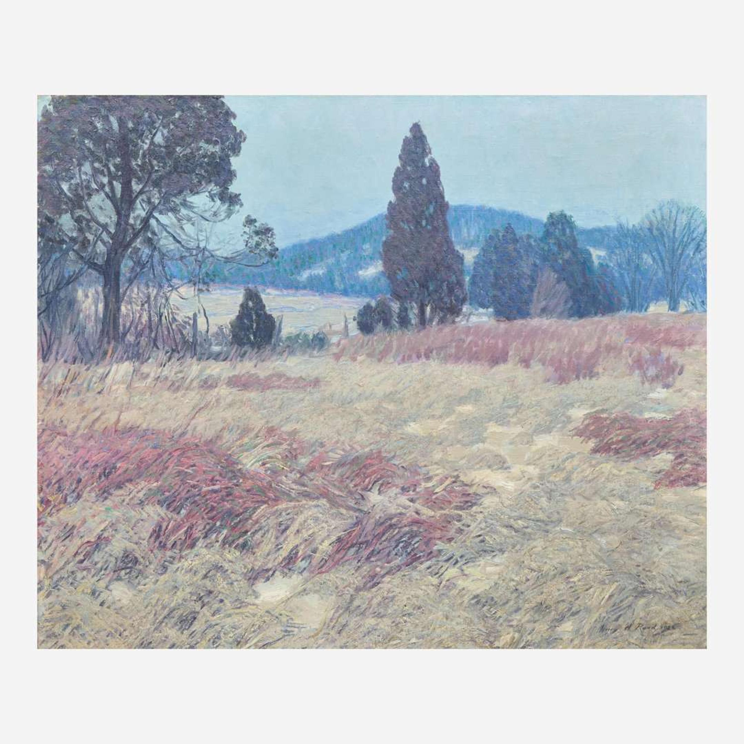 Henry Asbury Rand (American, 1886-1961) Weeds in Winter