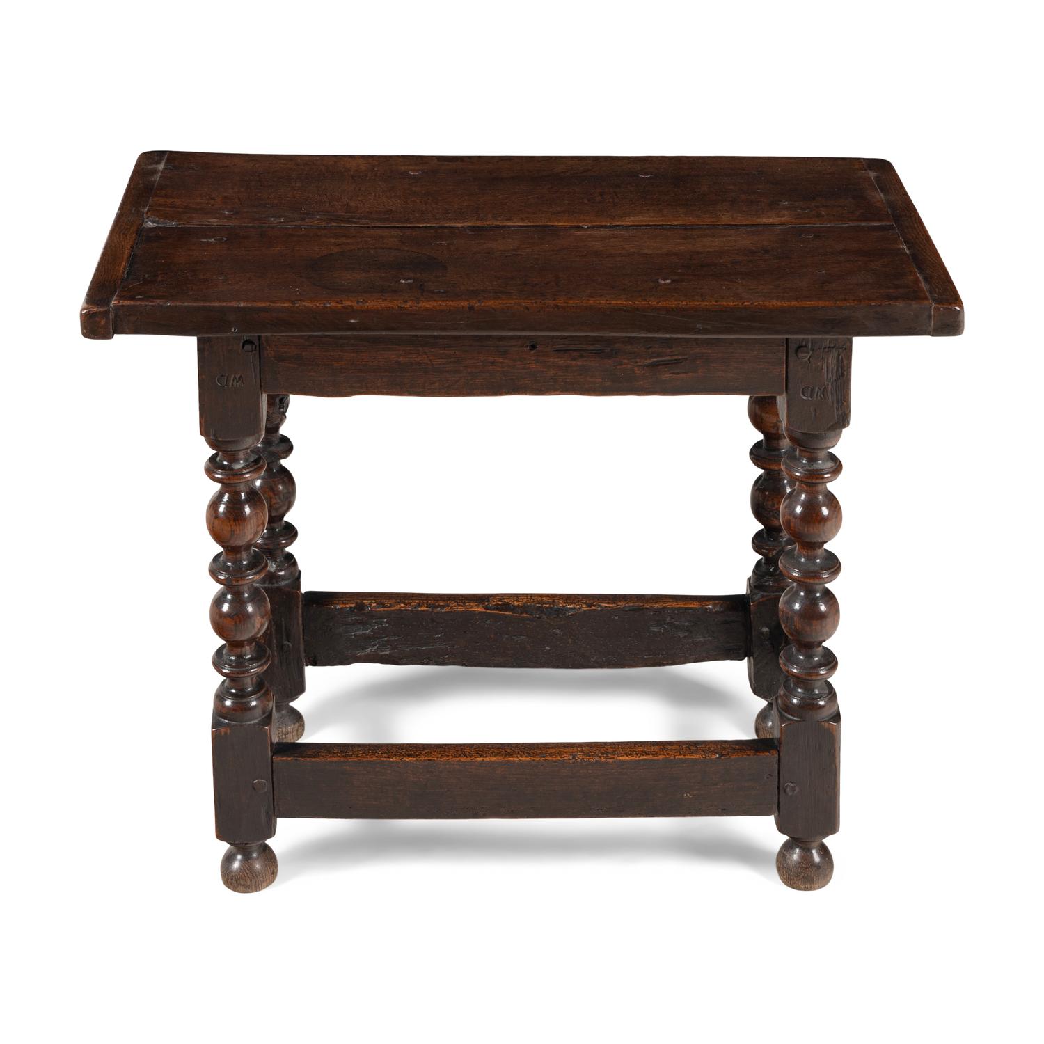 An English Oak Side Table