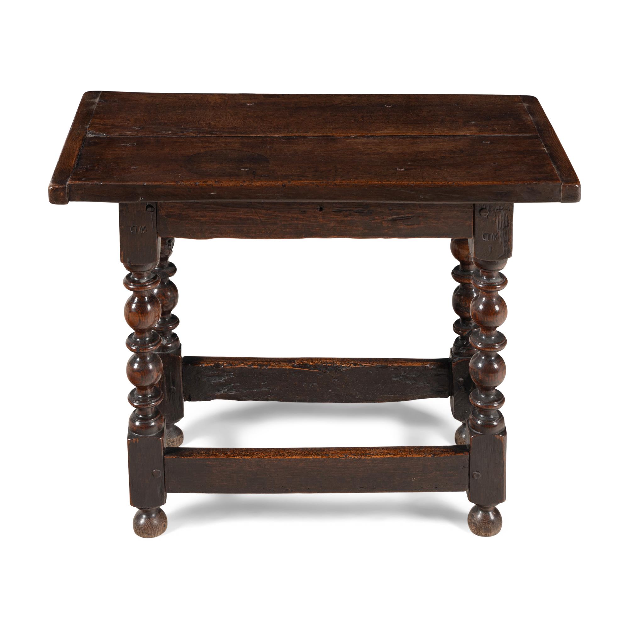 An English Oak Side Table