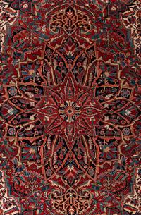 A Heriz Wool Rug
