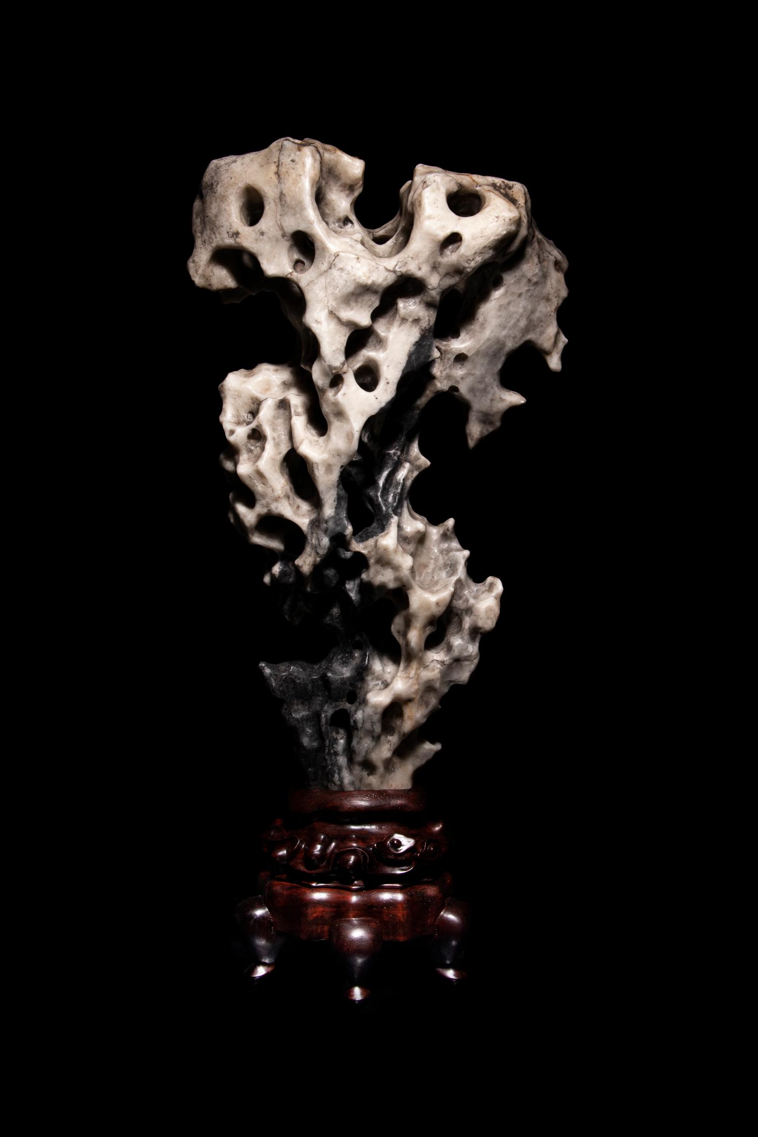 A Chinese Taihu Scholar's Rock