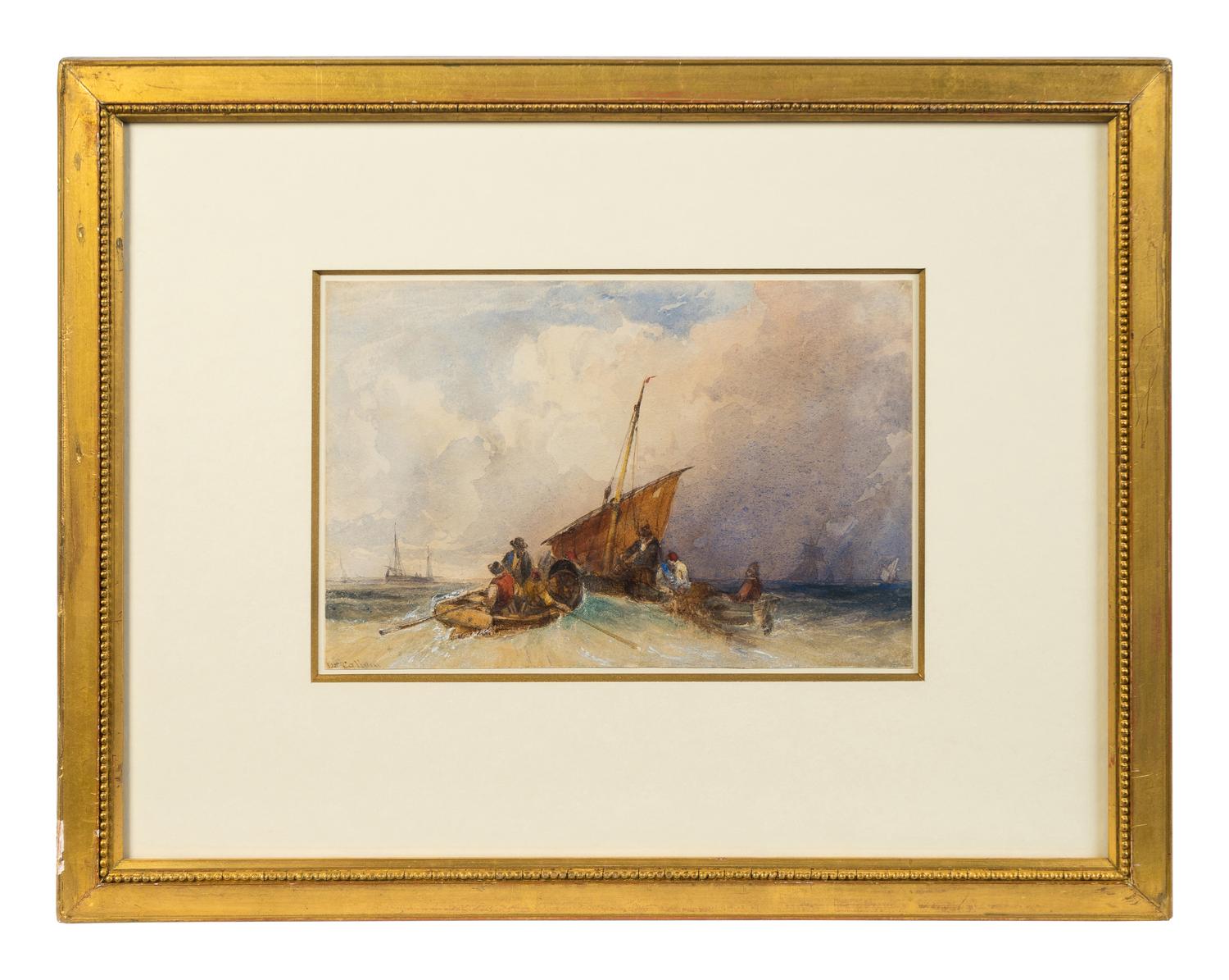 Fishing Boats at Sea