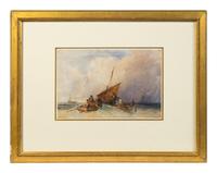Fishing Boats at Sea