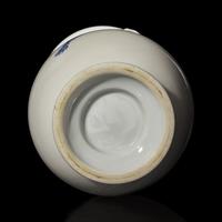 A Japanese Hirado Blue and White Porcelain 'Mythical Beast and Dragons' Vase, Meiji Period 日本明治時期 平戶燒青花瑞獸紋瓶
