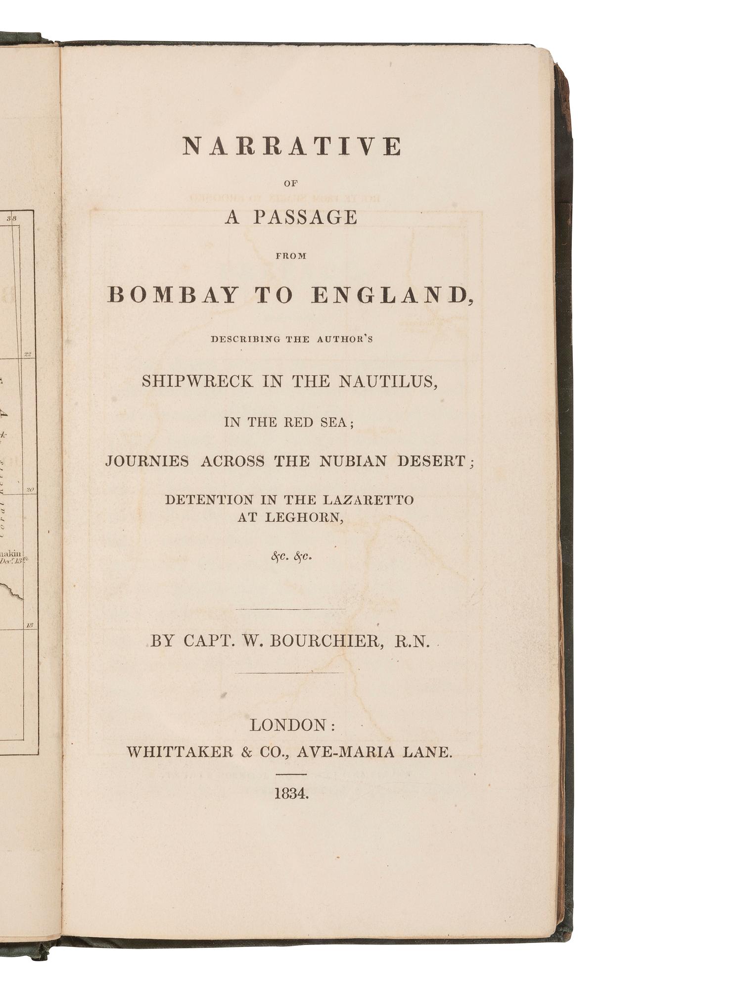[SHIPWRECKS -- BRITISH]. A group of 3 works about British shipwrecks, comprising: