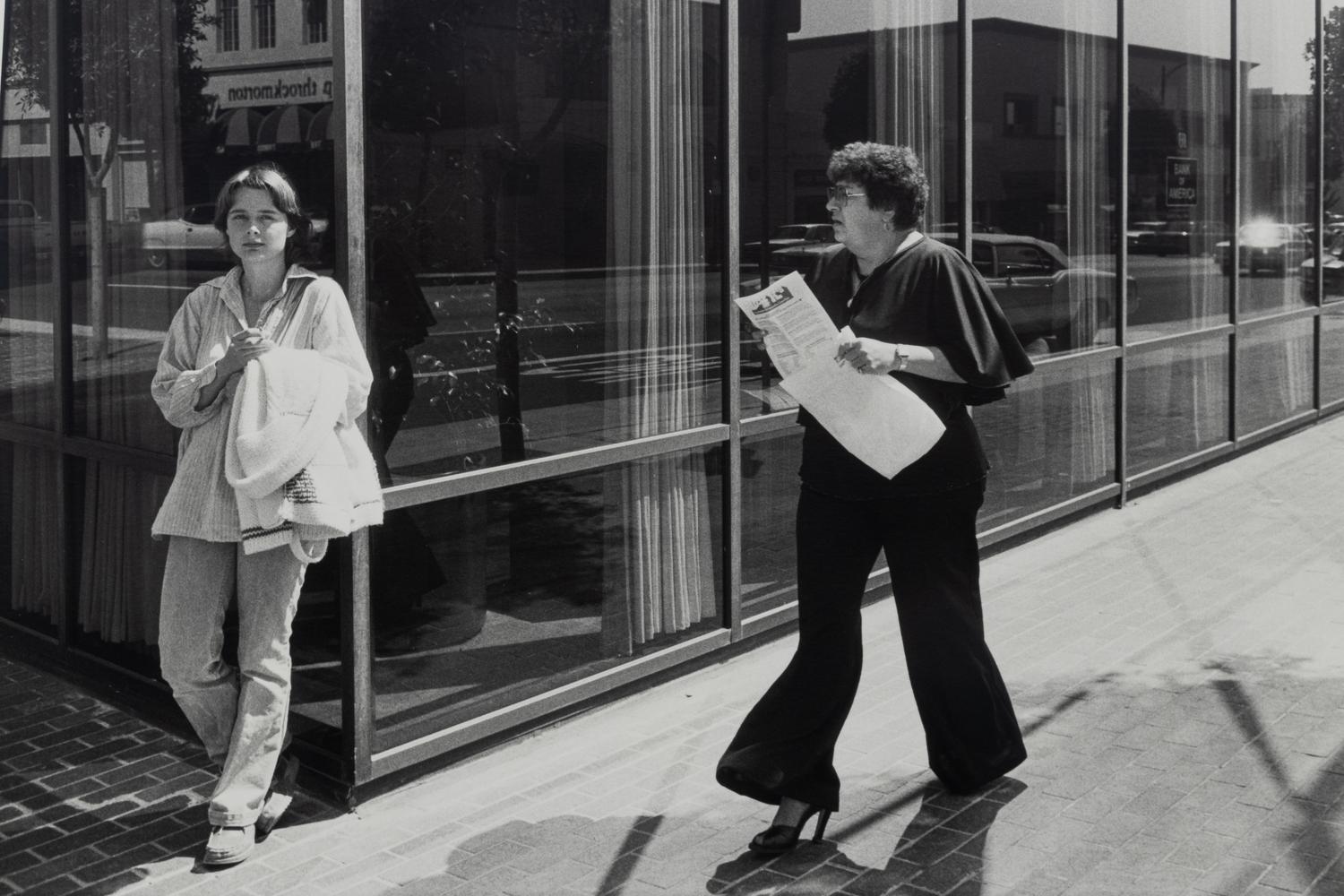 Garry Winogrand (1928-1984) Untitled (Two women, Beverly Hills,) from "Women are Better than Men...", 1982