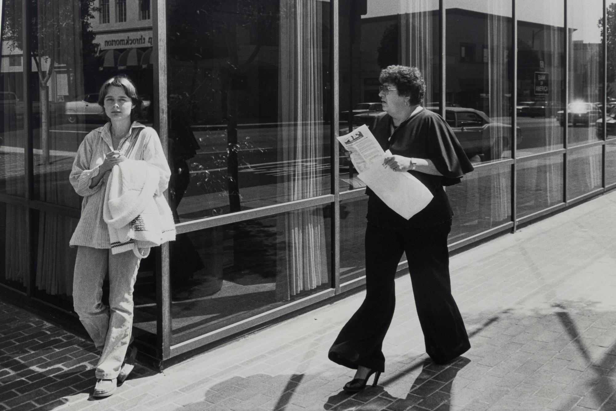 Garry Winogrand (1928-1984) Untitled (Two women, Beverly Hills,) from "Women are Better than Men...", 1982