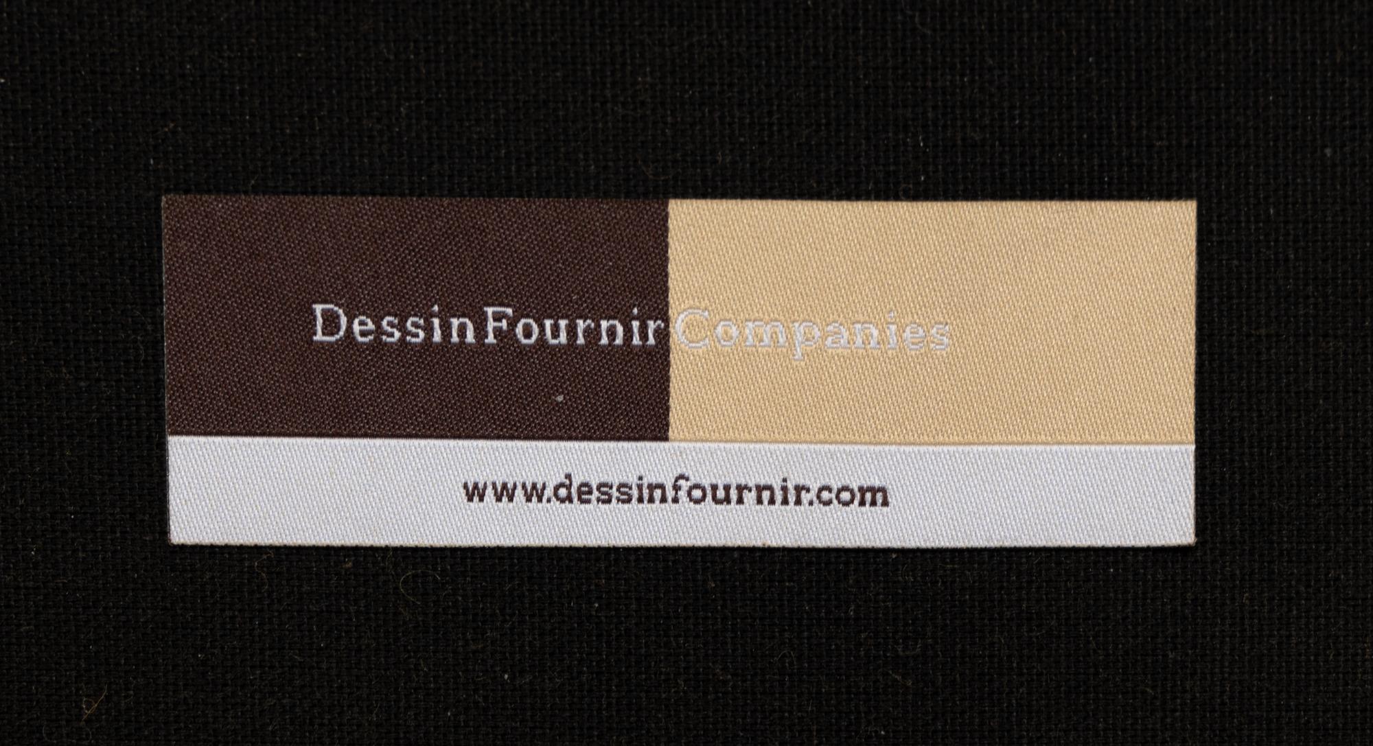 A Dessin Fournir Leather Upholstered Armchair