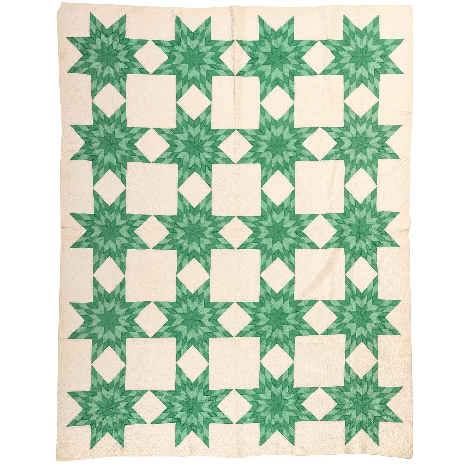 A Shower of Stars (Ship's Wheel) Quilt