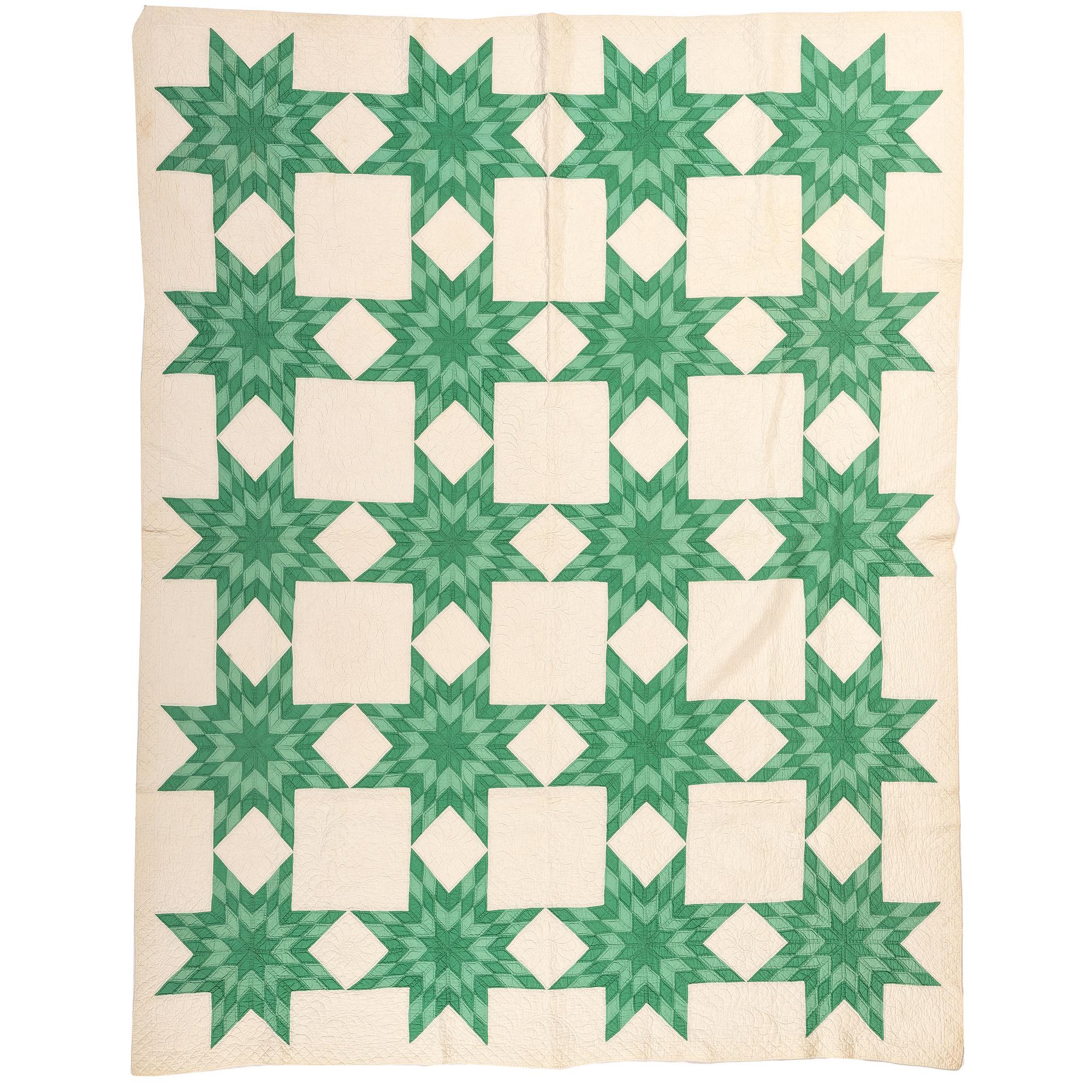 A Shower of Stars (Ship's Wheel) Quilt