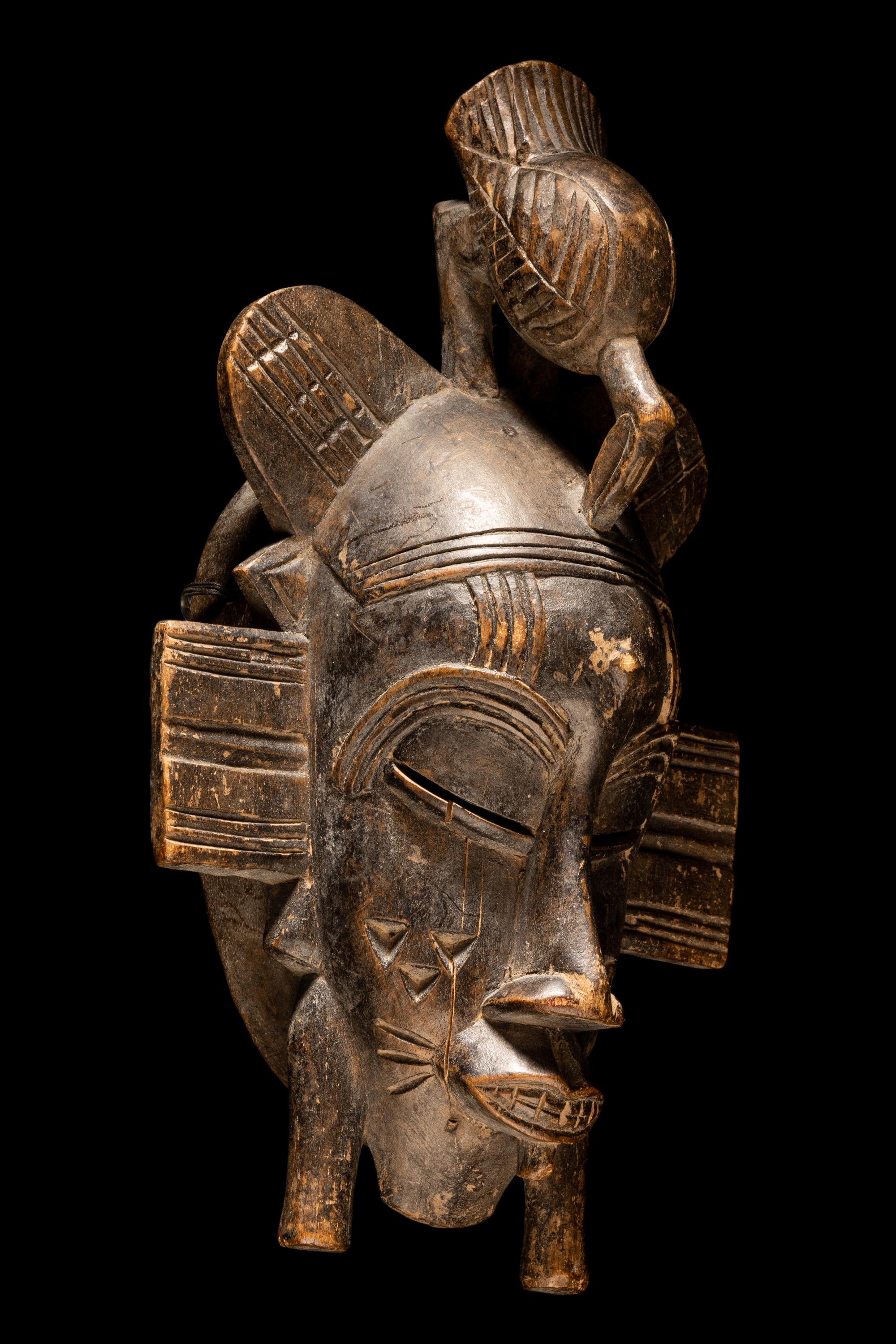 Three Senufo Wood Masks