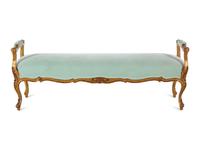 A Louis XV Style Giltwood Bench