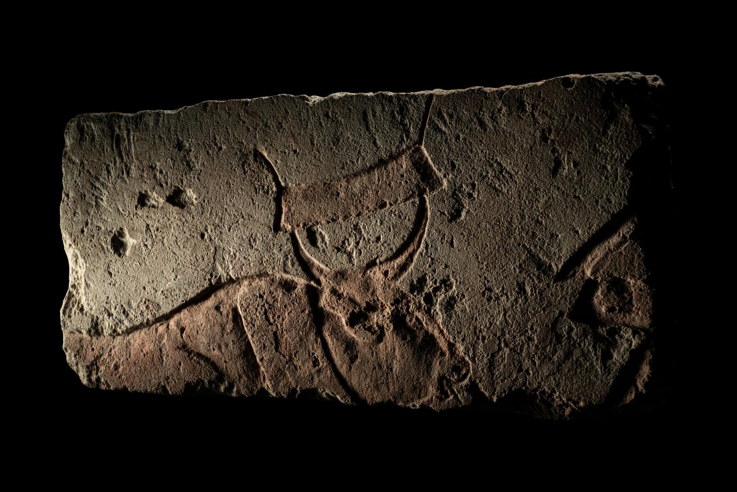 An Egyptian Limestone Relief