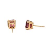 TOURMALINE AND DIAMOND CONVERTIBLE EARRINGS