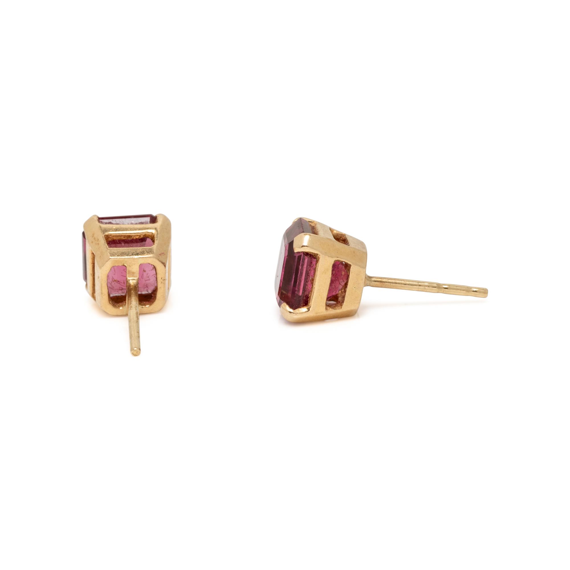 TOURMALINE AND DIAMOND CONVERTIBLE EARRINGS