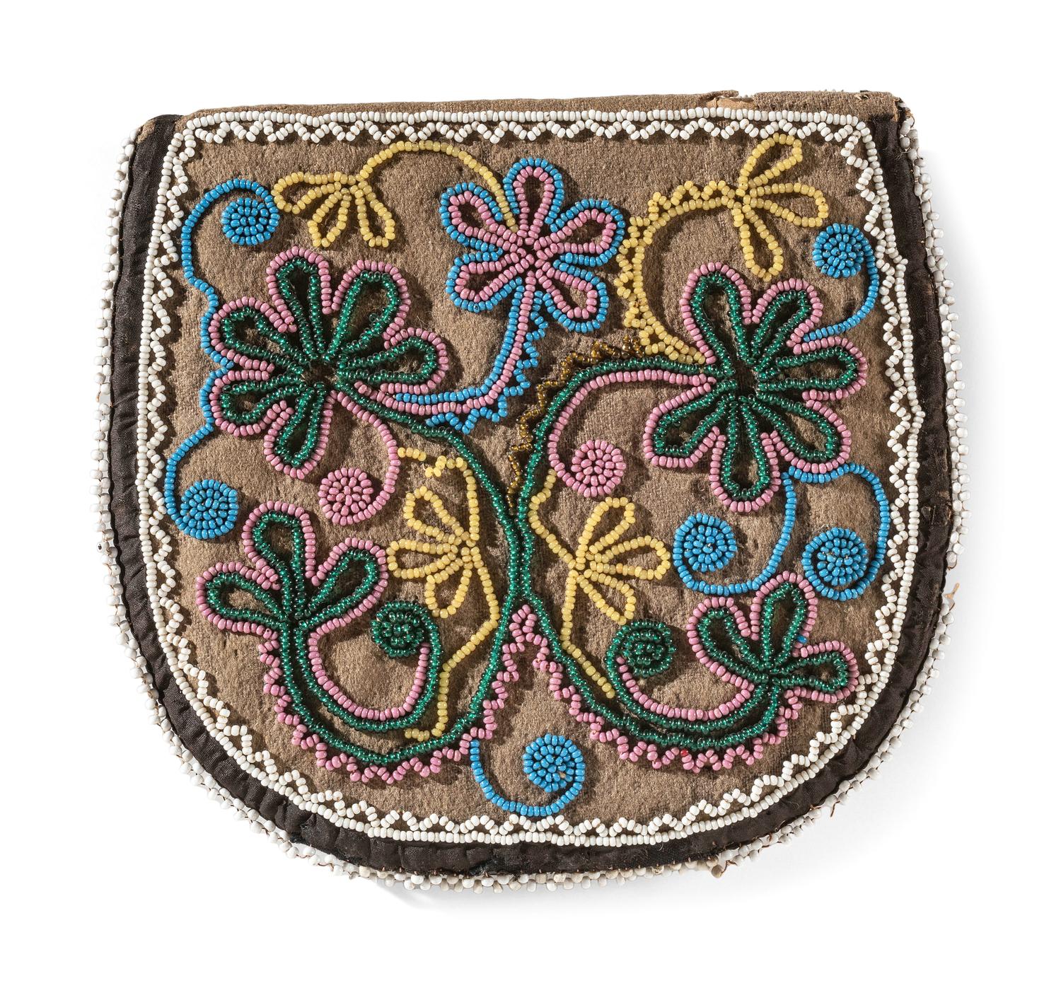 Northeastern Beaded Bag, Possibly Onondaga
