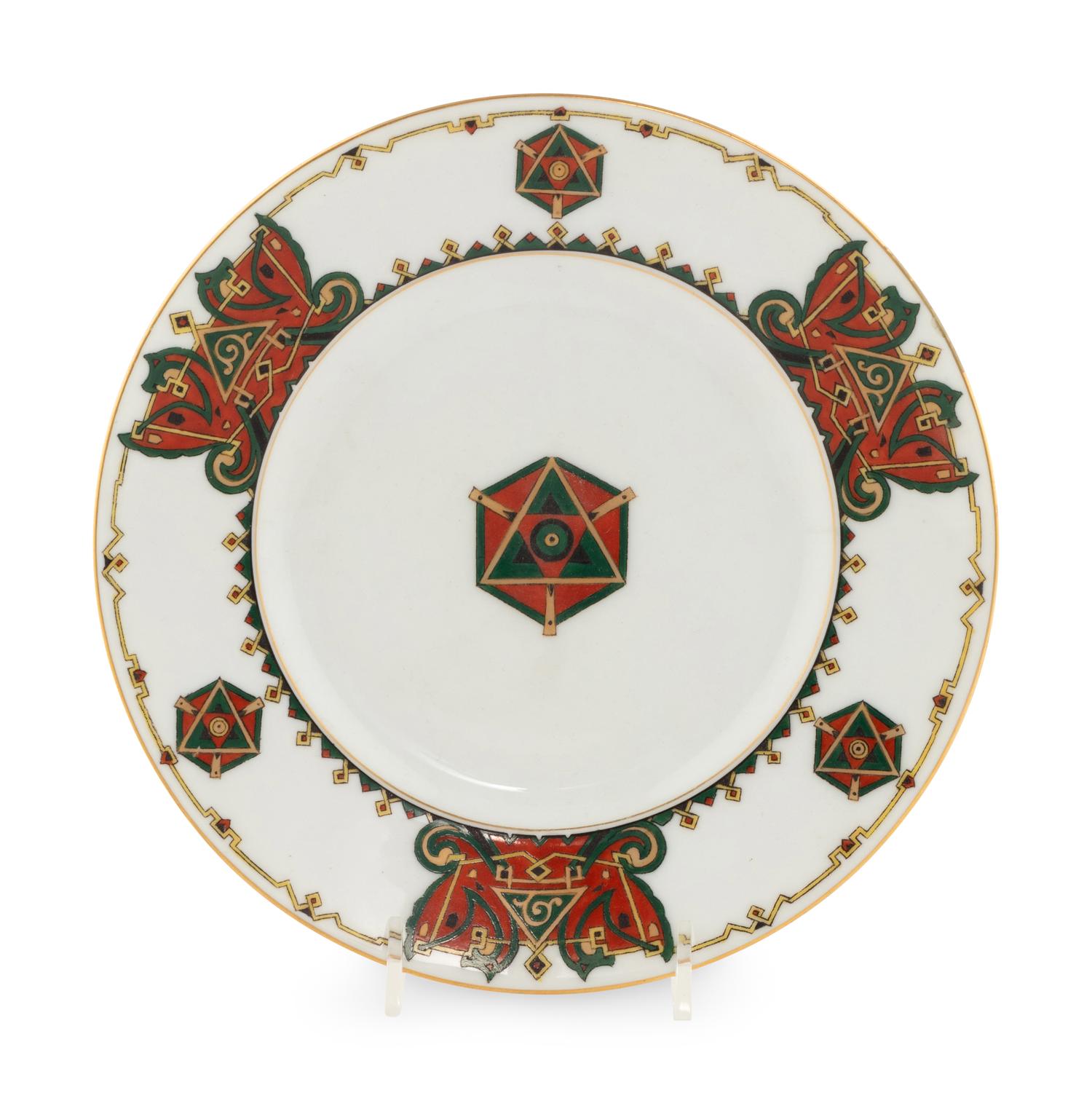 A Russian Porcelain Plate