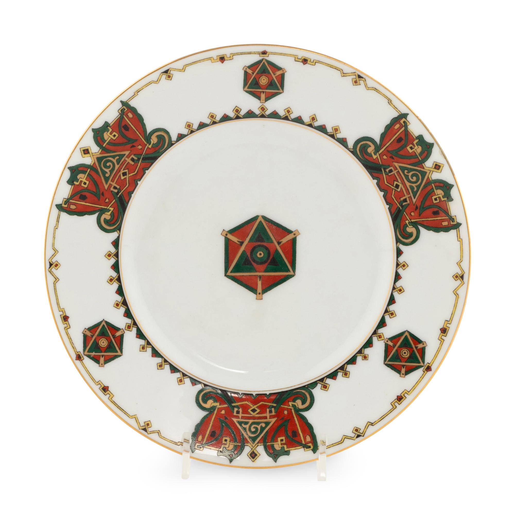 A Russian Porcelain Plate