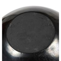 Carved Blackware Jar, with Greek Key Motif