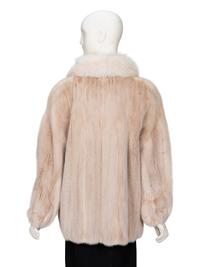 A Mink & Fox Fur Coat
