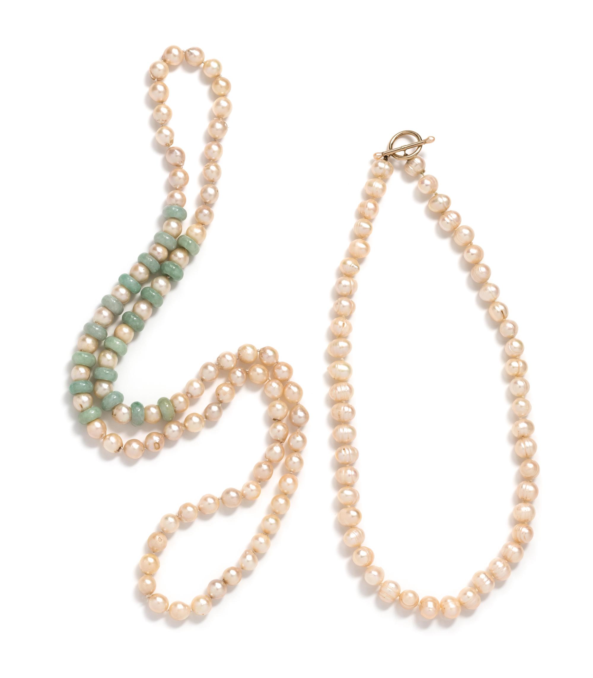 COLLECTION OF CULTURED PEARL NECKLACES