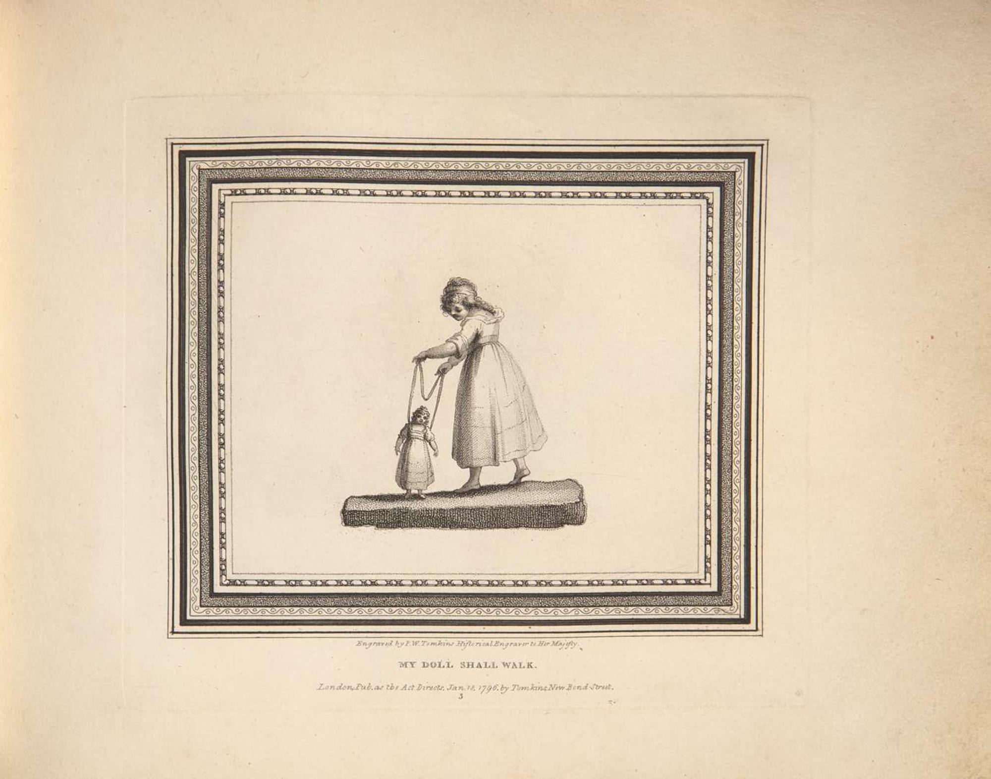 [Children's & Illustrated] (Upton, Elizabeth Boughton): To Her Royal Highness, the Princess Amelia, This Book, representing the Birth-Day Gift or the Joy of a New Doll...