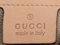 Gucci Calfskin Bag with Woven Leather Details