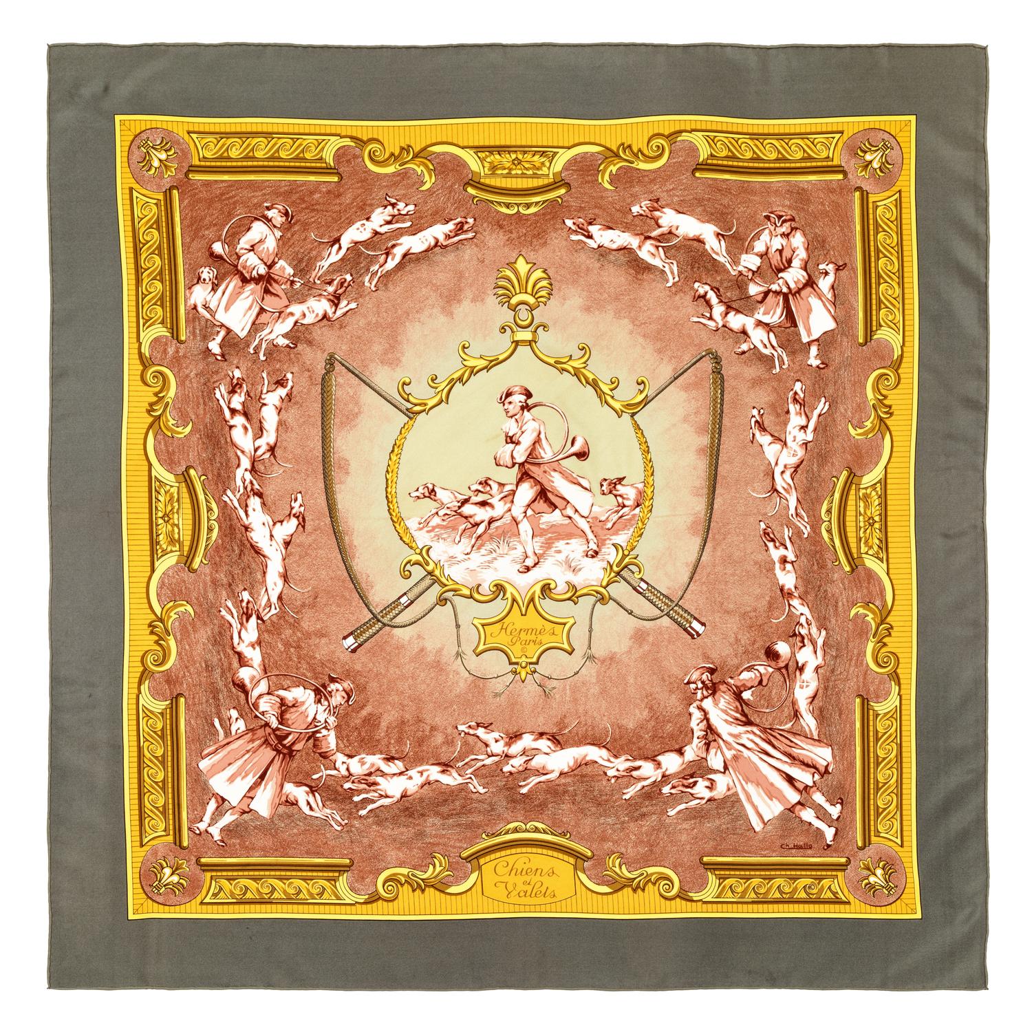 Hermès 90cm Silk Scarf