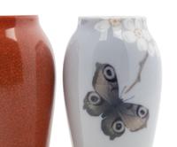 Two Copenhagen Porcelain Vases