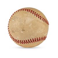A 1939 Chicago Cubs Team Signed Autograph Baseball Featuring Dizzy Dean and Gabby Hartnett (Beckett Authentication Services)