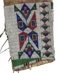 Sioux Beaded Hide Leggings