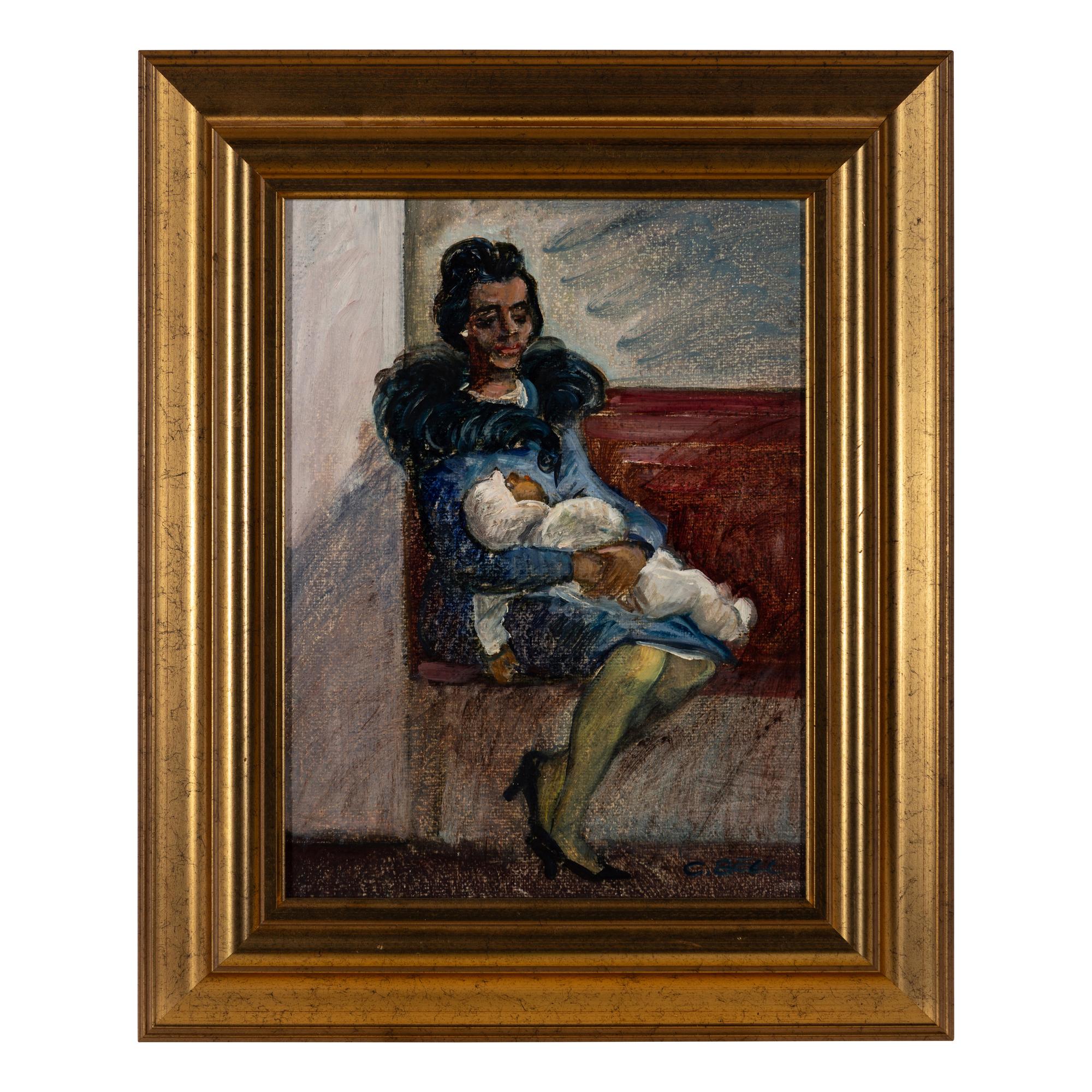 Cecil Crosley Bell (American, 1906–1970) — Beautiful Madonna (Mother and Child) , 1963