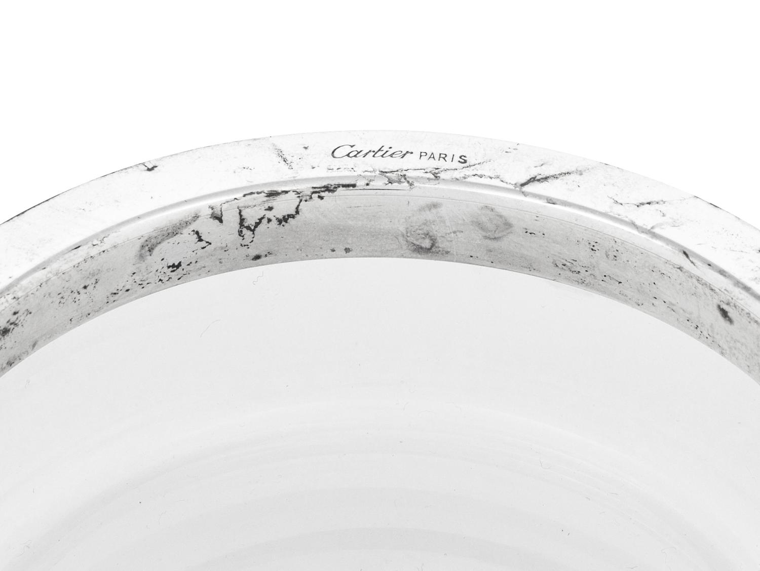A Cartier Trinity Caviar Service