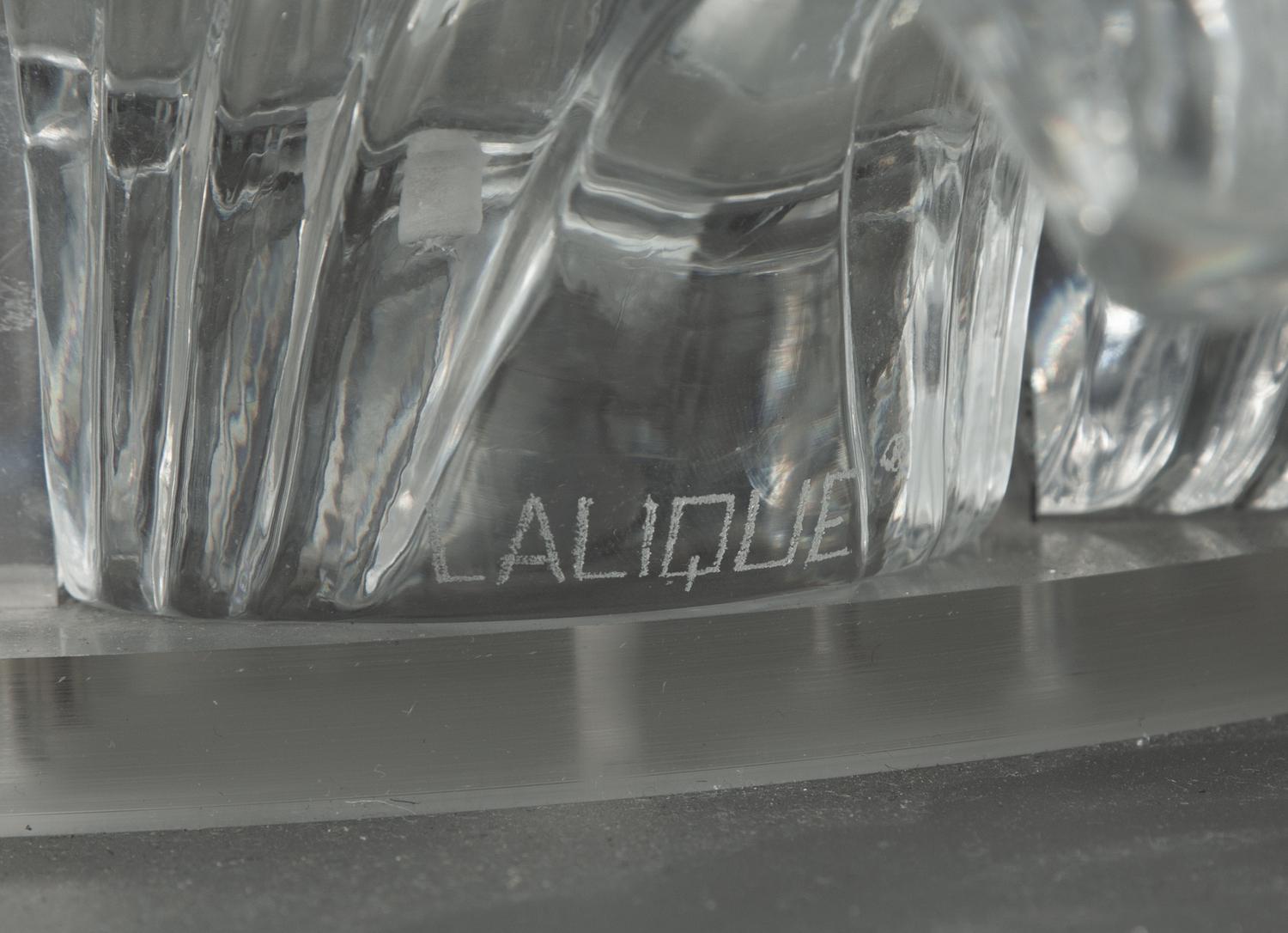 A Lalique Cactus Center Table