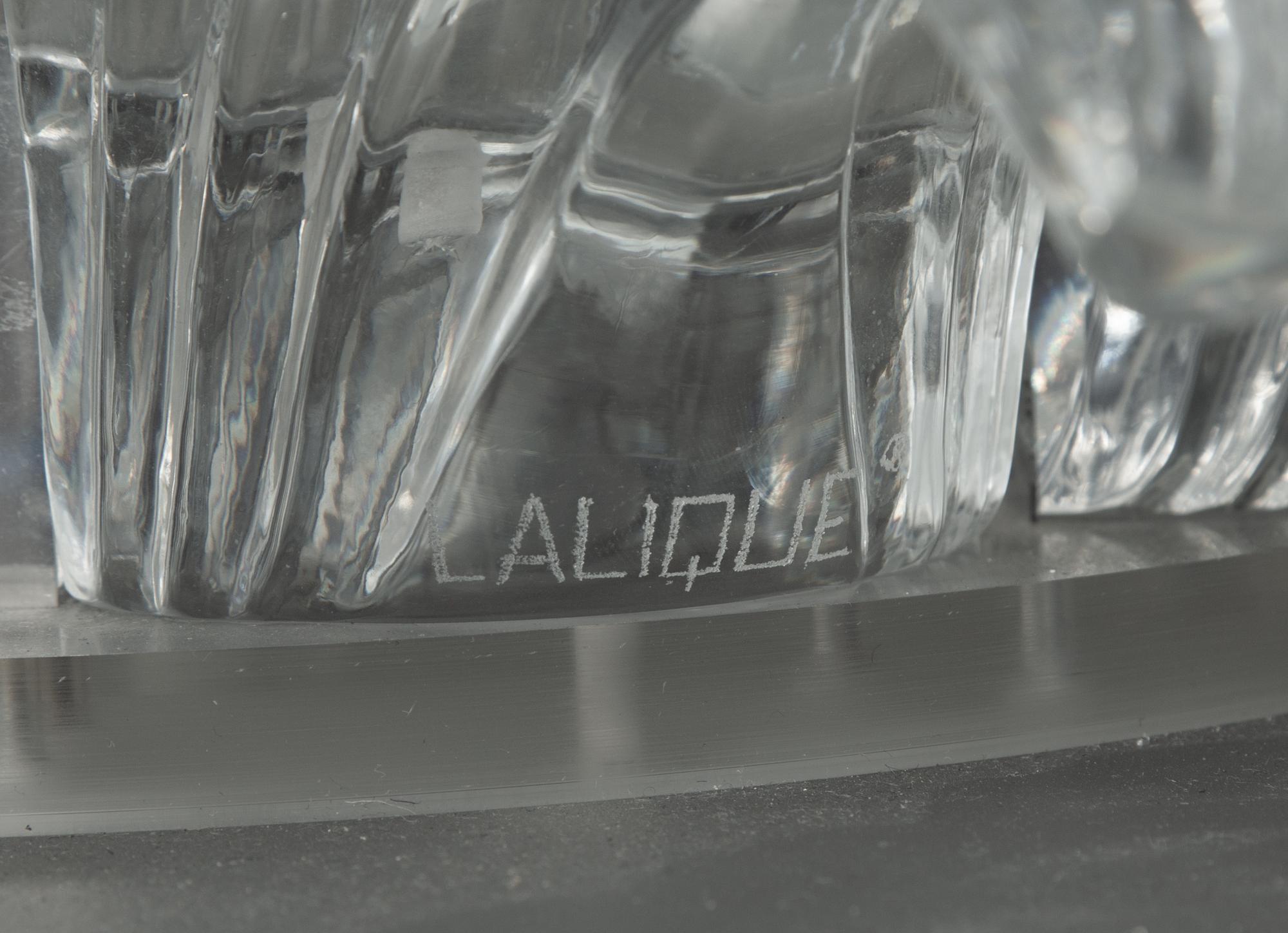 A Lalique Cactus Center Table