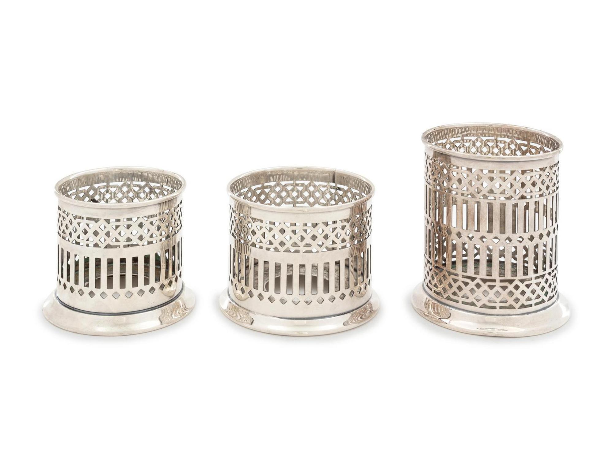 A Collection of English and American Silver-Plate Table Articles