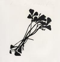 Donald Sultan, (American, b. 1951), Black Freesias, 1987 (portfolio of 6)