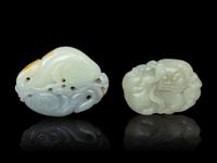 Two Chinese Jade Carvings