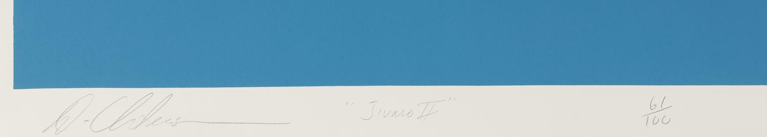 Blue Rancho, Shanidar , Jivaro I, and Jivaro II (a group of four prints)