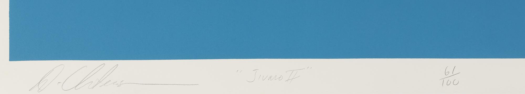 Blue Rancho, Shanidar , Jivaro I, and Jivaro II (a group of four prints)