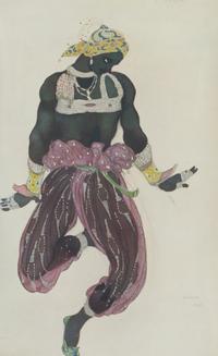Group of Three Costume Designs for the Ballet Russes