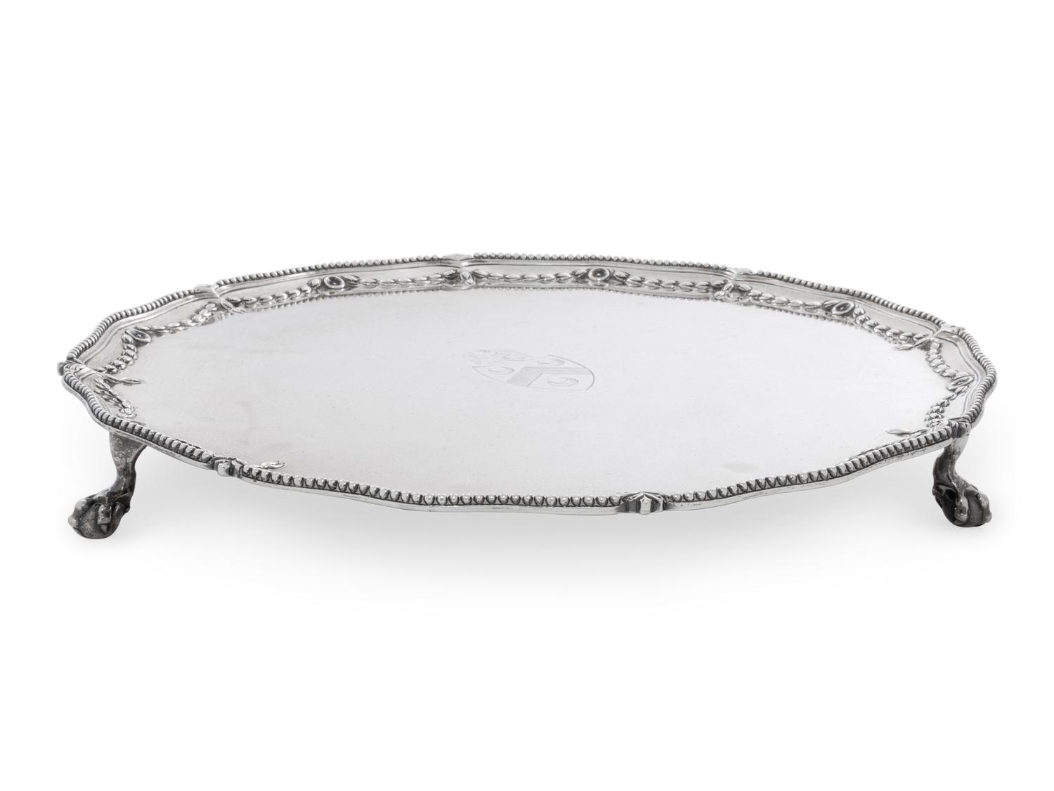 A George III Silver Salver
