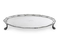 A George III Silver Salver