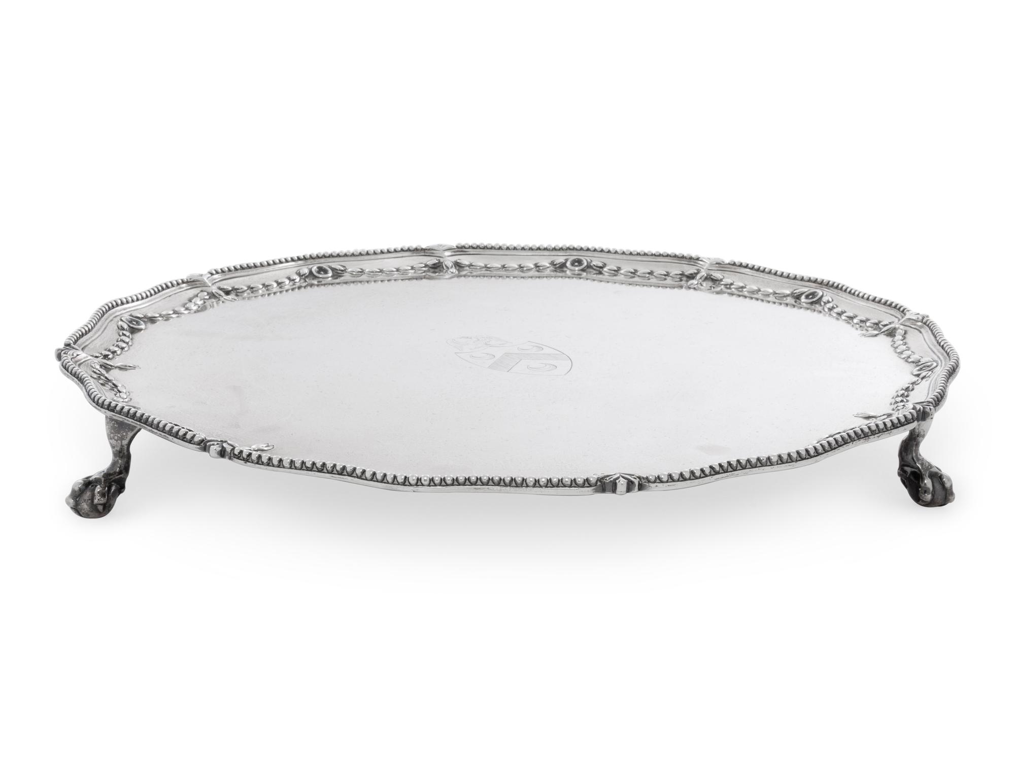 A George III Silver Salver