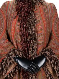 Paisley Shawl Mantle with Chenille Trim, 1880s