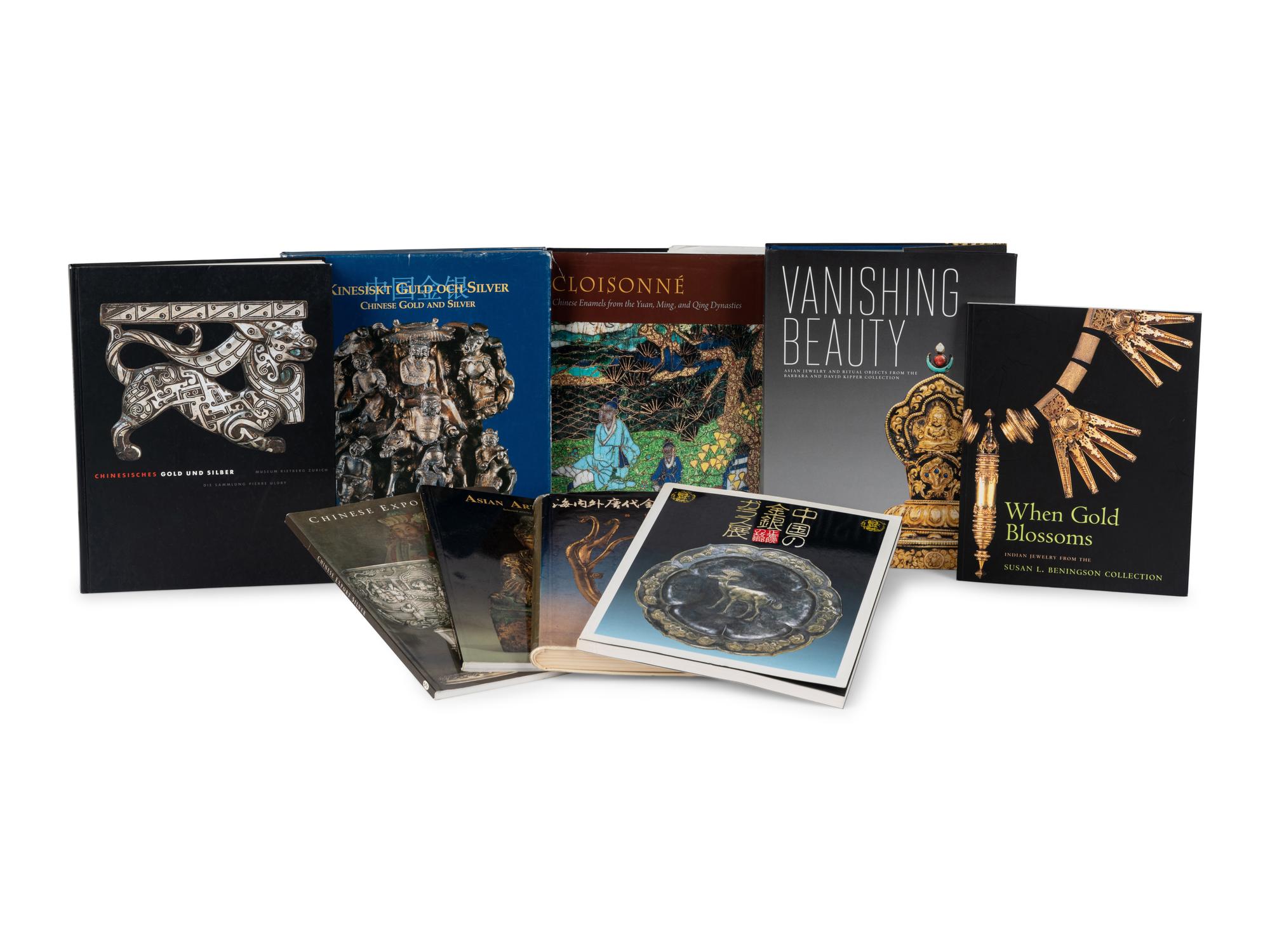 [METALWORK] A group of reference works about Asian gold and silver metalworks, comprising: