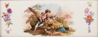 Three Continental Porcelain Plaques