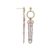 RUBY AND DIAMOND EARRINGS